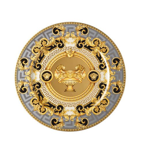 Versace Service Plate Prestige Gala (Grey)(30cm) -Versace