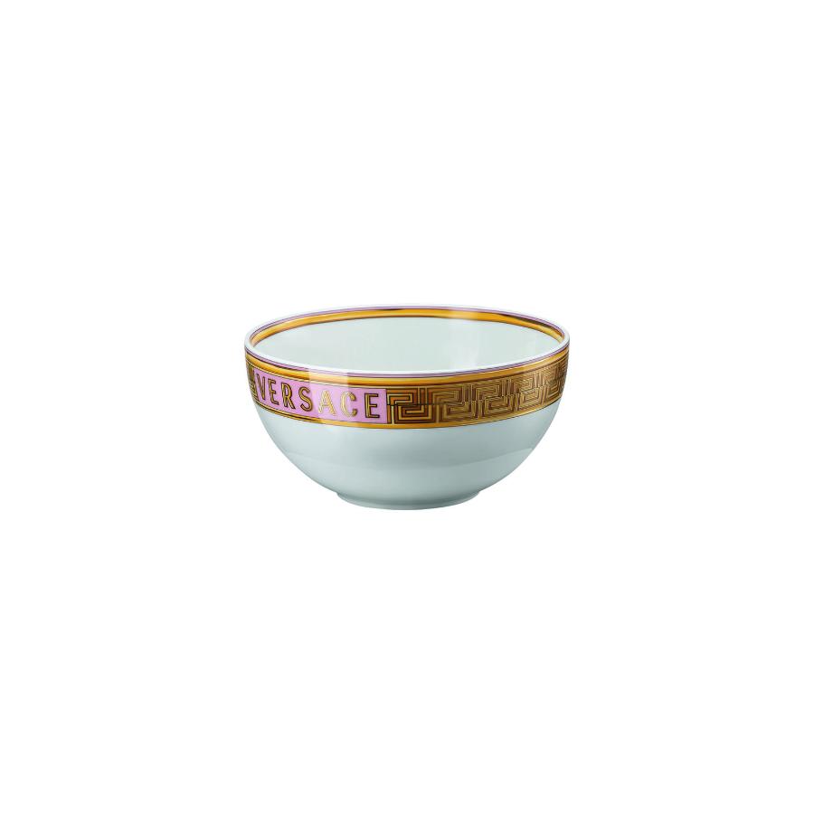 Versace Soup Bowl Medusa Amplified Coin Pink 15Cm -Versace