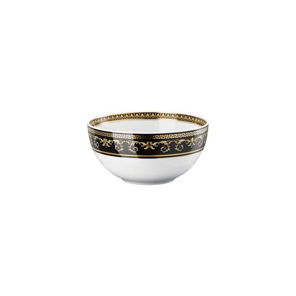 Versace Soup Bowl Virtus Gala Black 15Cm -Versace