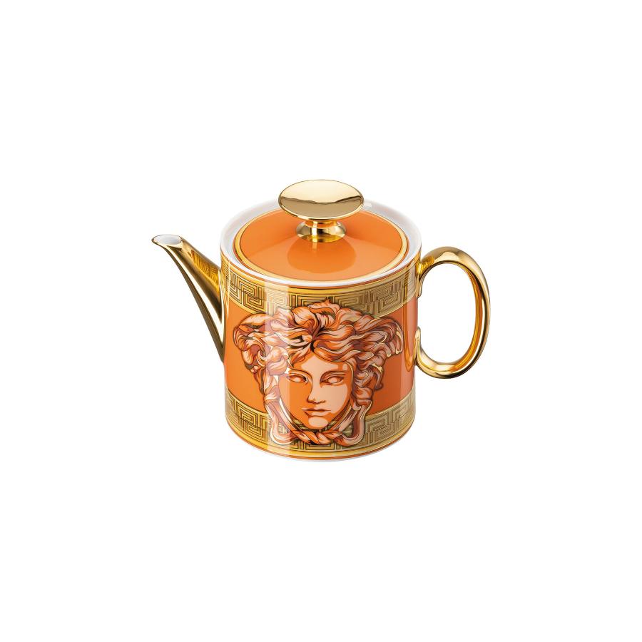 Versace Tea Pot 3 Medusa Amplified Orange Coin -Versace