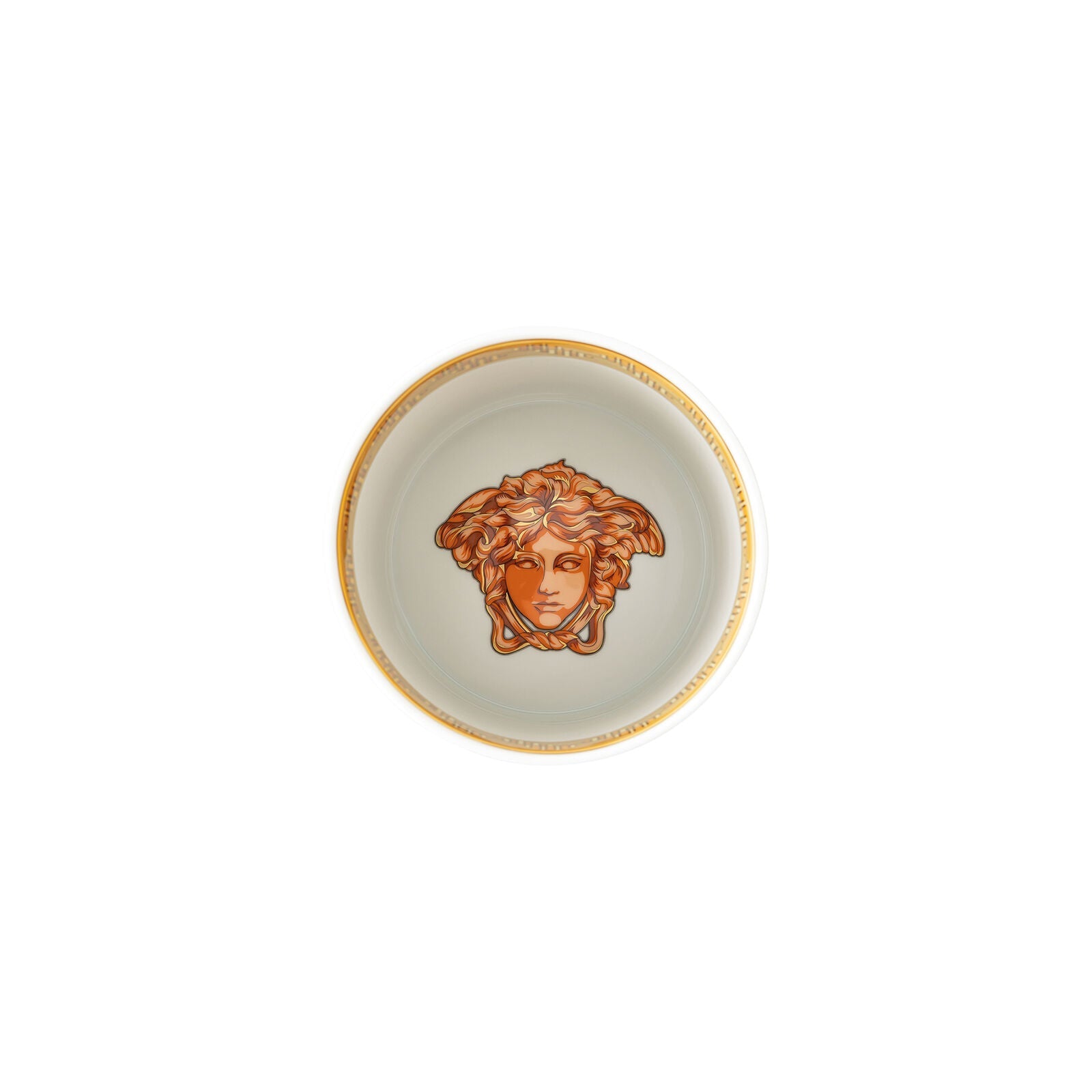 Versace Vase Medusa Amplified Orange Coin 18Cm -Versace