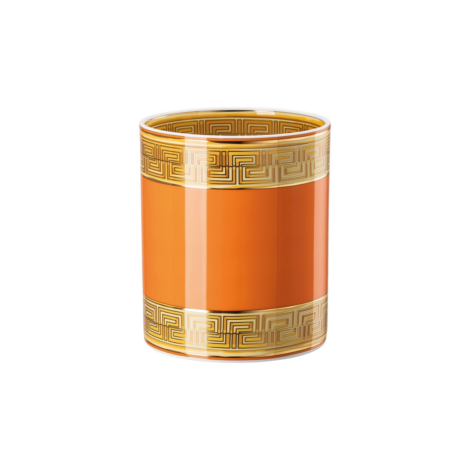 Versace Vase Medusa Amplified Orange Coin 18Cm -Versace