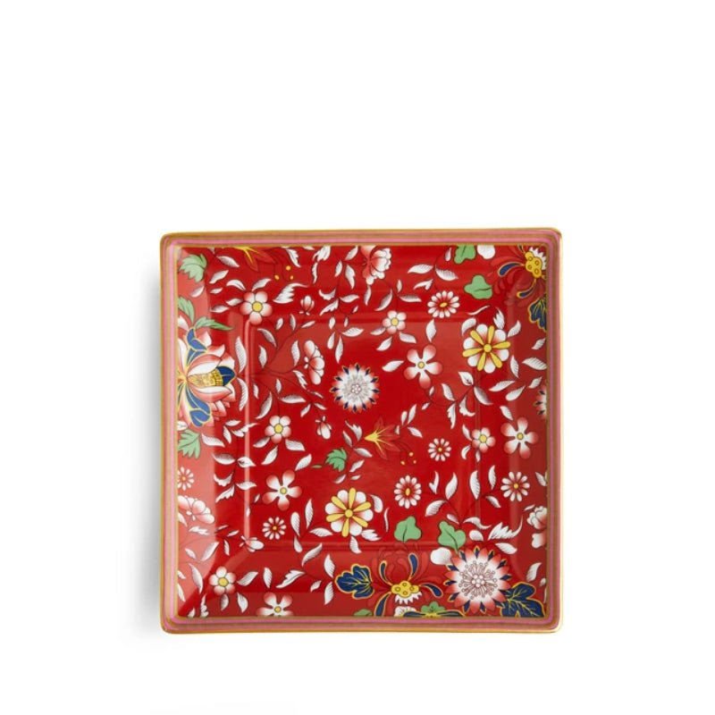 Wedgewood Tray Crimson Jewel 14.5cm -Spilhaus