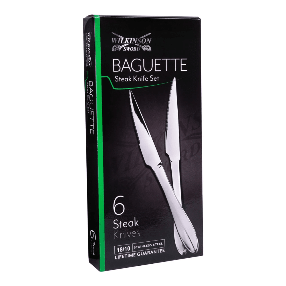 Wilkinson Sword Baguette 6PC Steak Knife Set GB -Wilkinson Sword