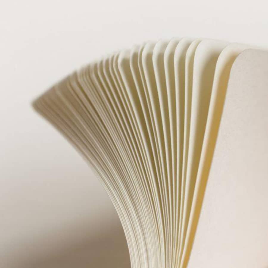 Leuchtturm1917 Medium A5 hardcover notebook with 251 ruled pages, numbered for organized note-taking and journaling.