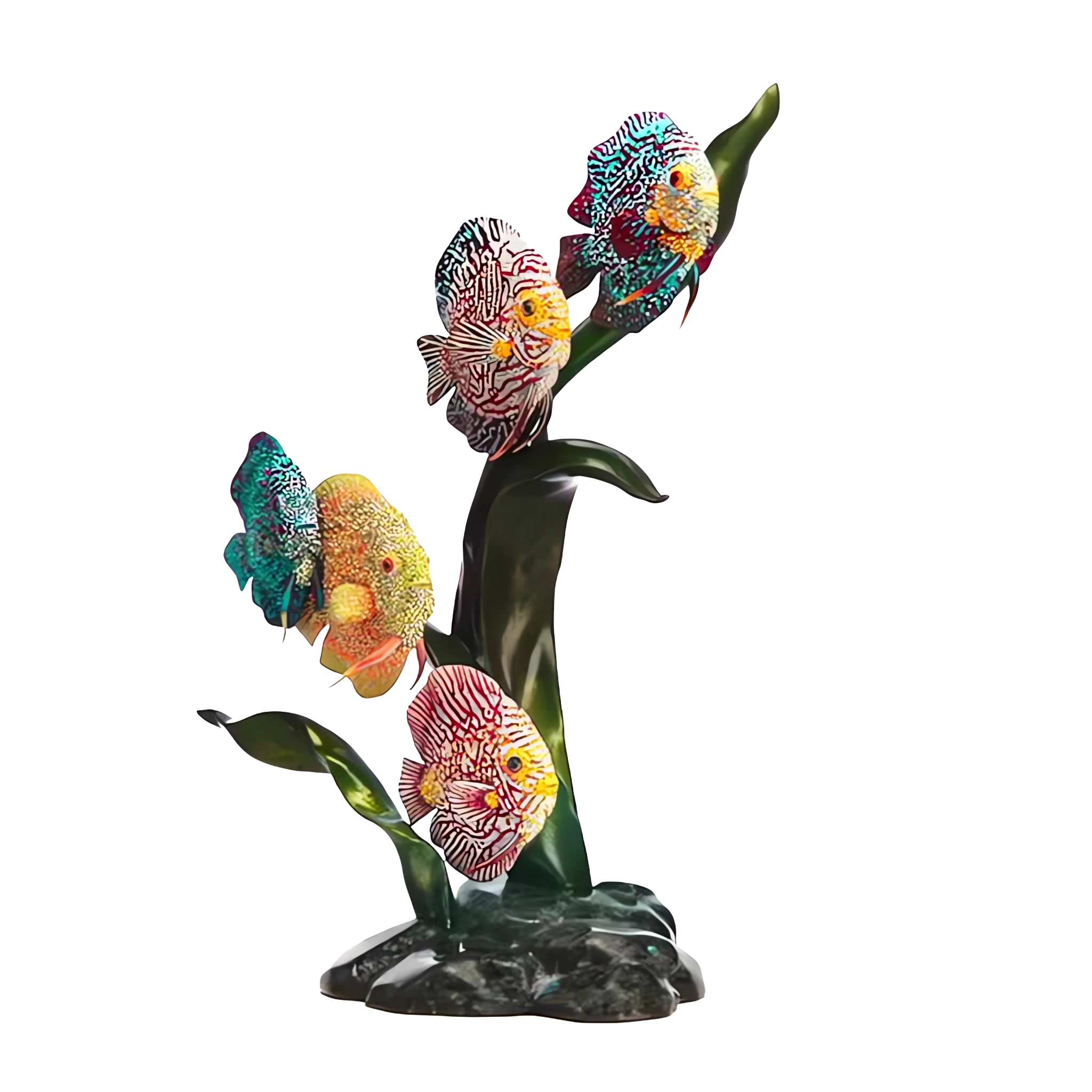 Swarovski Limited Edition Amazonia crystal figurine featuring detailed, colorful design and sparkling facets on a neutral background.