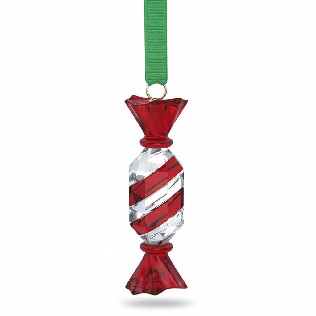 Swarovski Holiday Cheers Dulcis crystal ornament featuring festive design, sparkling crystals, and intricate detailing.