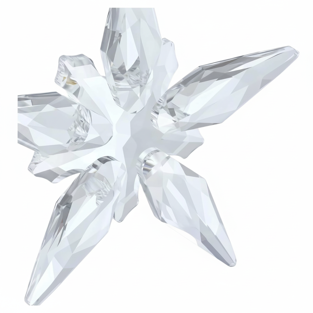 Swarovski Annual Edition Little Star Ornament 2025, sparkling crystal holiday decoration with intricate star design.