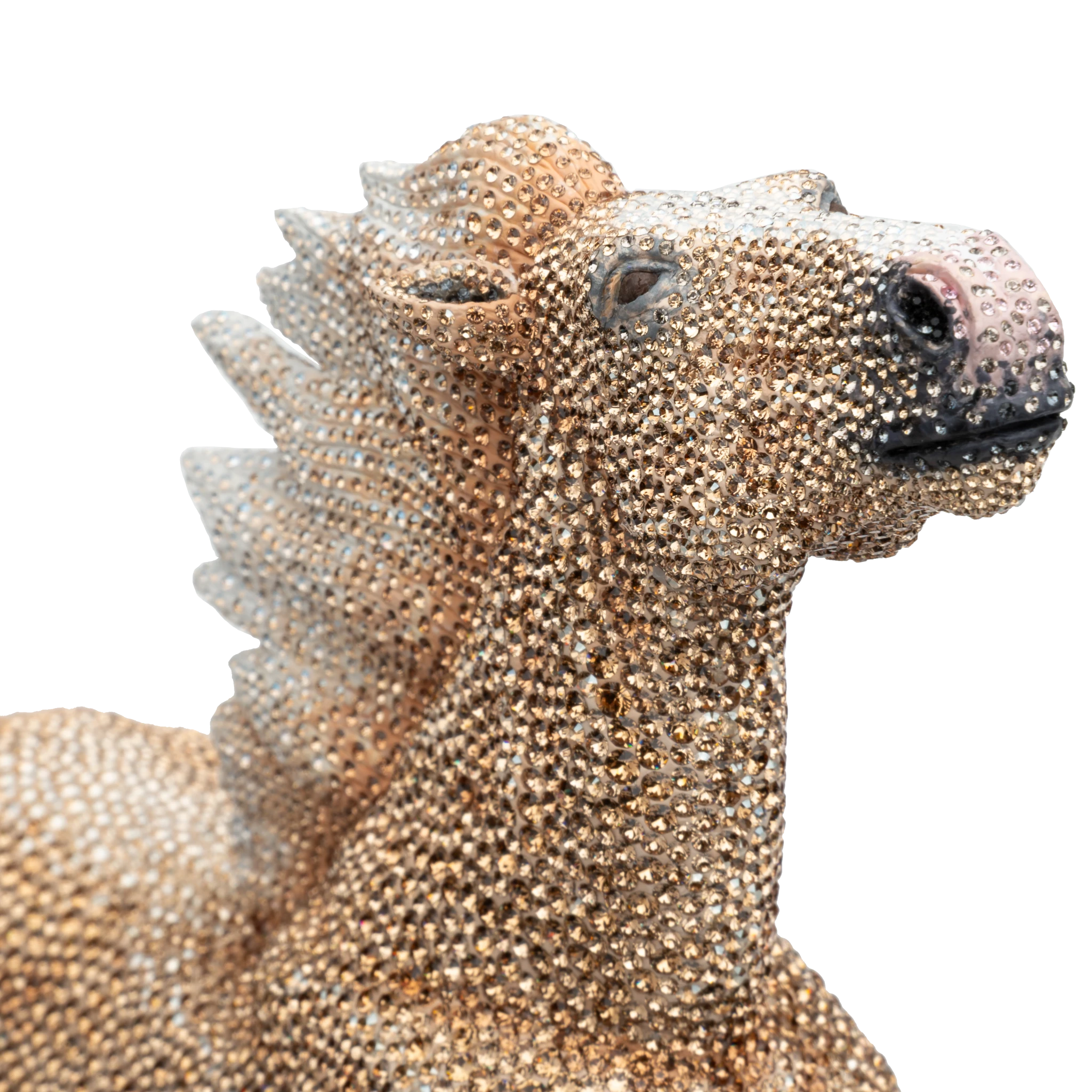 Swarovski Limited Edition Crystal Myriad Valiant Horse figurine showcasing intricate crystal craftsmanship and detailed design.