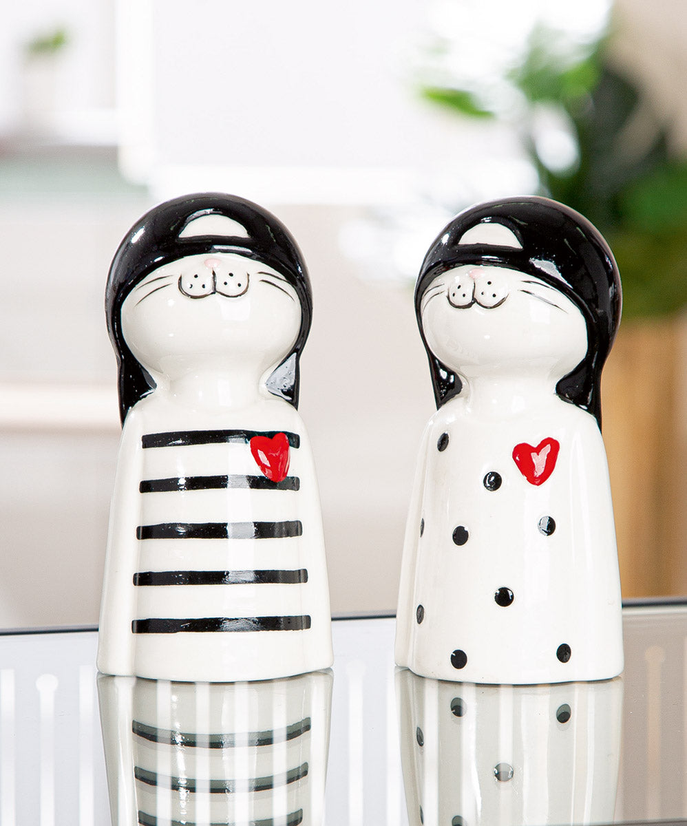 Colorful Gilde Figure Cat Crappy Dotty toy with vibrant dots and detailed features, showcasing a playful feline design.