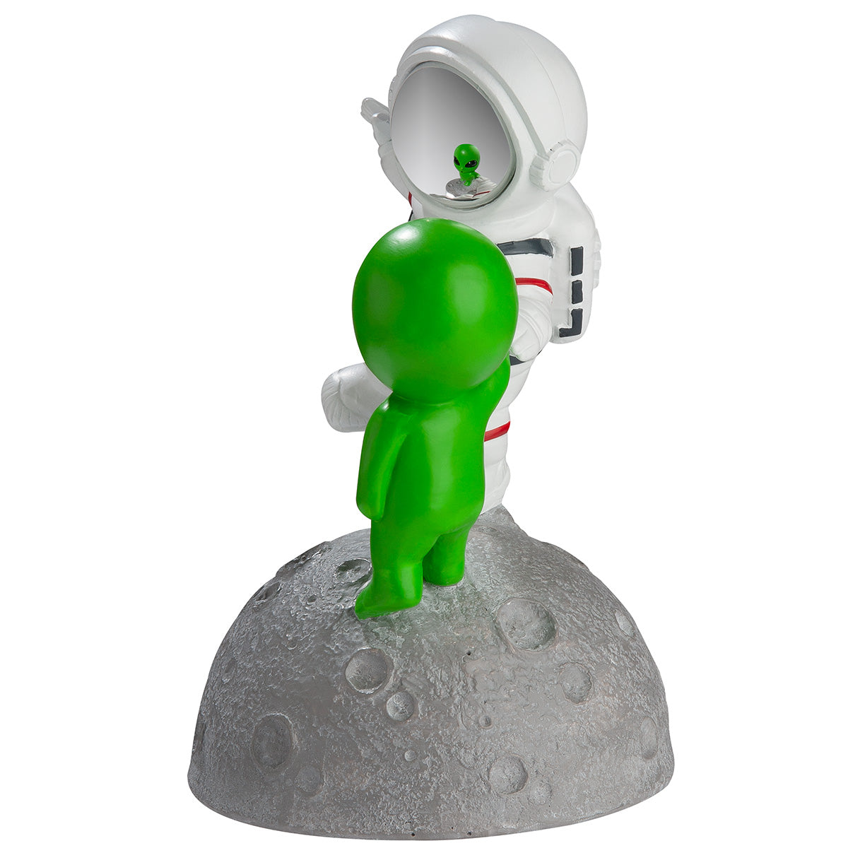Gilde astronaut alien figure in grey and green Noko resin with detailed sculpt and vibrant colors.
