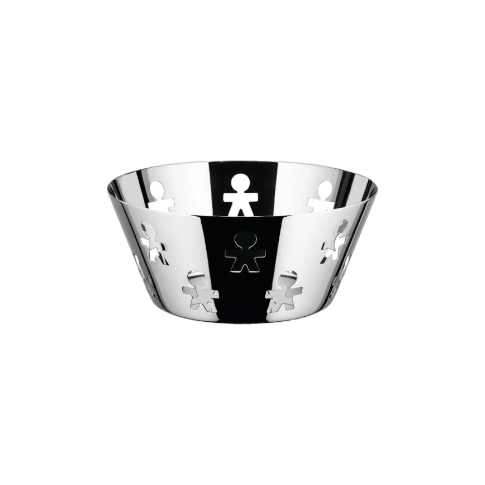 Alessi Basket Girotondo 20.5cm Stainless Steel -Alessi