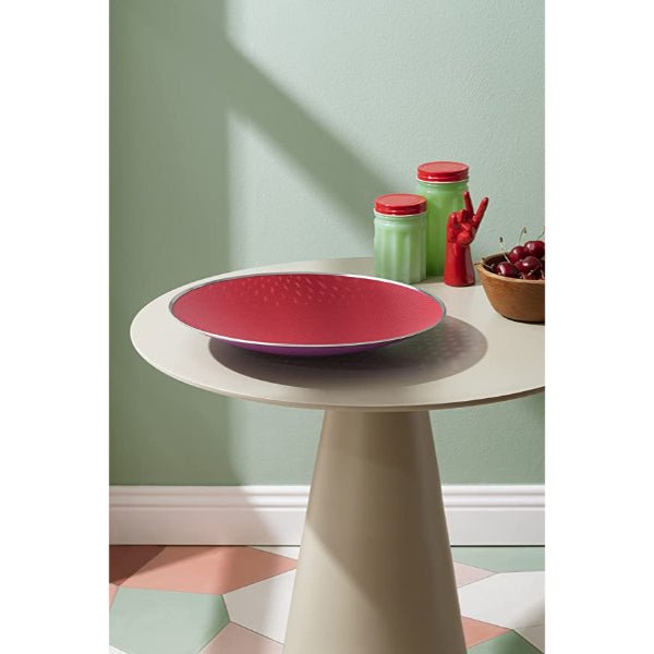 Alessi Centrepiece Concave 33Cm - Purple/Red -Alessi