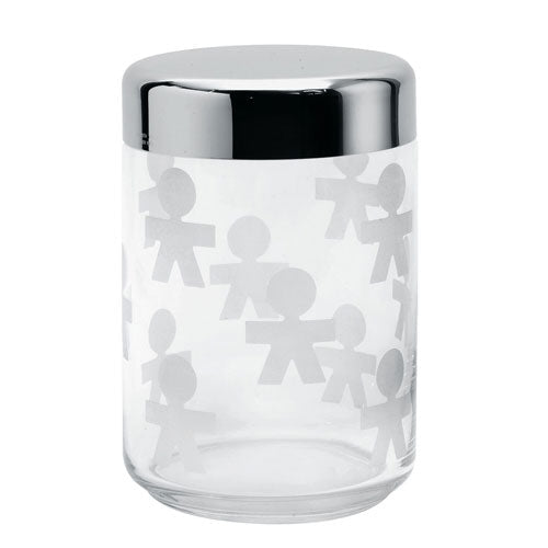 Alessi Container Girotondo (Clear White)(15.8cm) -Alessi