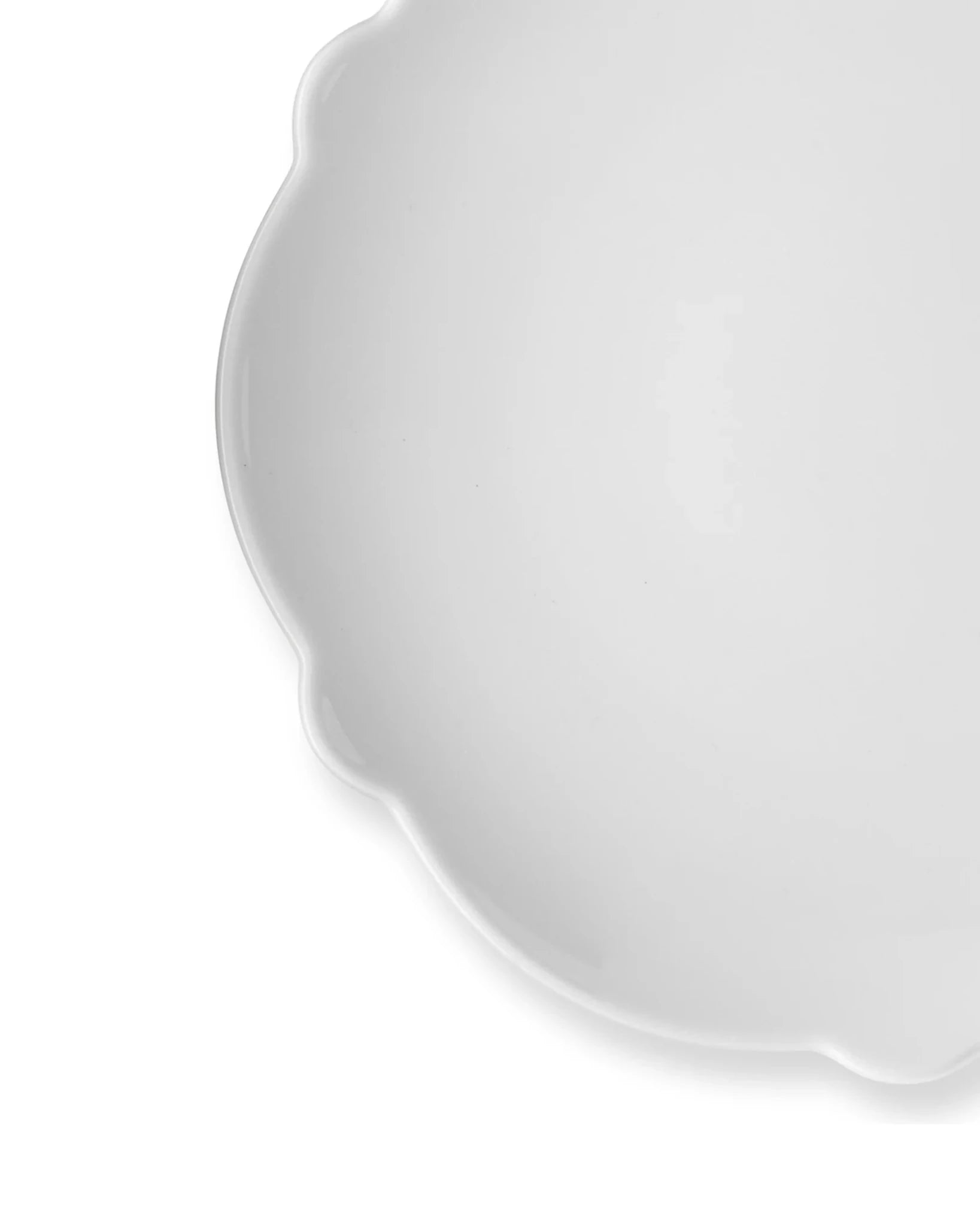 Alessi Dessert Plate Dressed Porcelain -Alessi