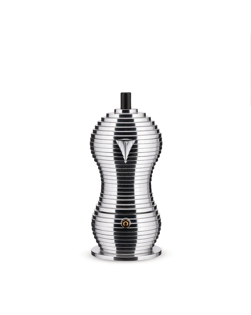 Alessi Espresso Coffee Maker Pulcina Black 3 Cup -Alessi