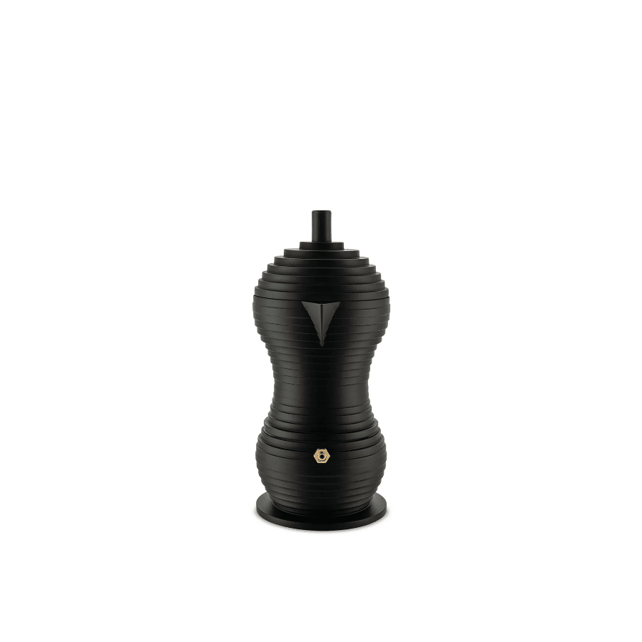 Alessi Espresso Maker Pulcina All Black -Alessi