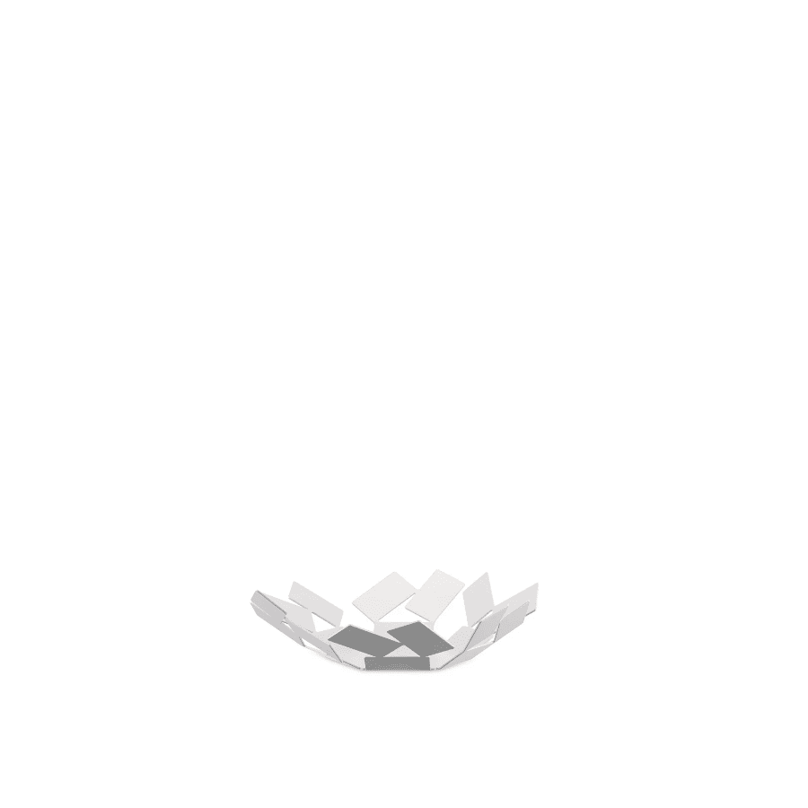 Alessi Fruit Basket La Stanza White 23cm -Alessi