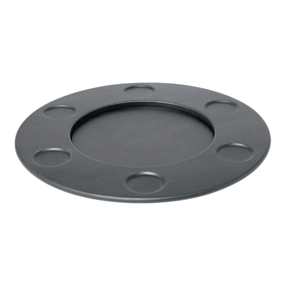 Alessi Mami Wooden Turning Tray Fondue -Alessi
