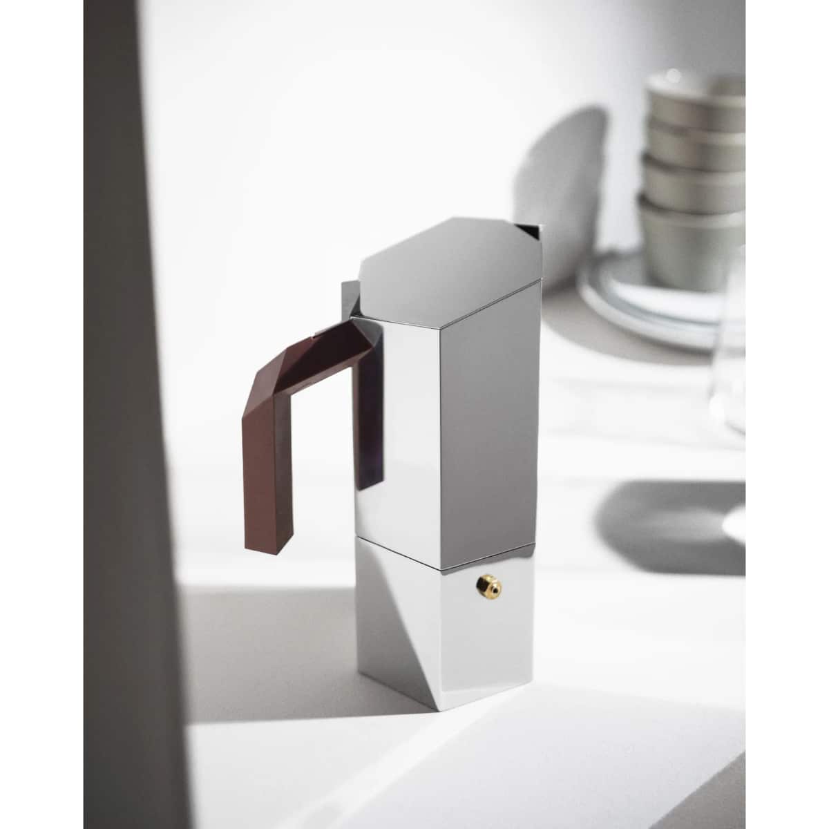 Alessi Menhir Espresso Maker 6-Cup -Alessi