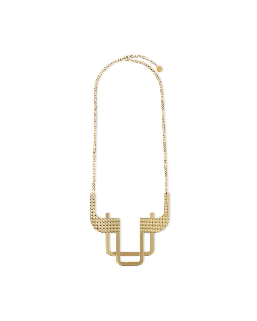 Alessi Necklace Trama Hypoallergenic PVD God -Alessi