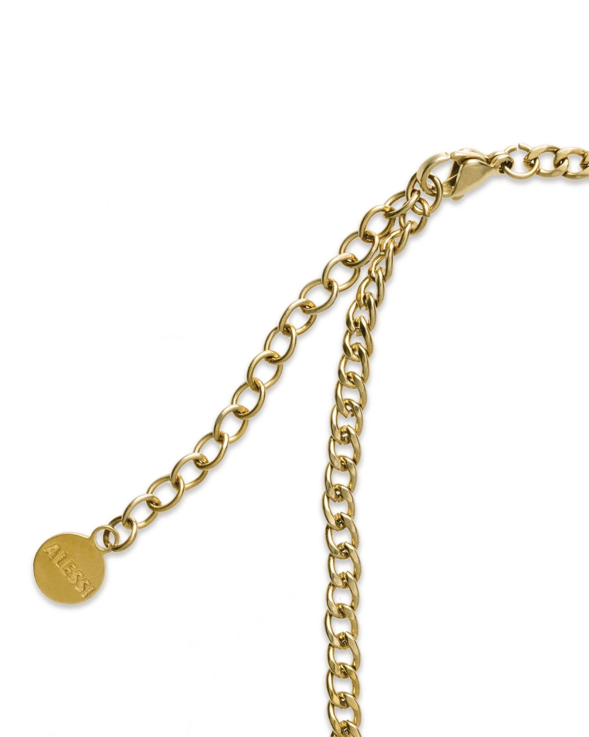 Alessi Necklace Trama Hypoallergenic PVD God -Alessi