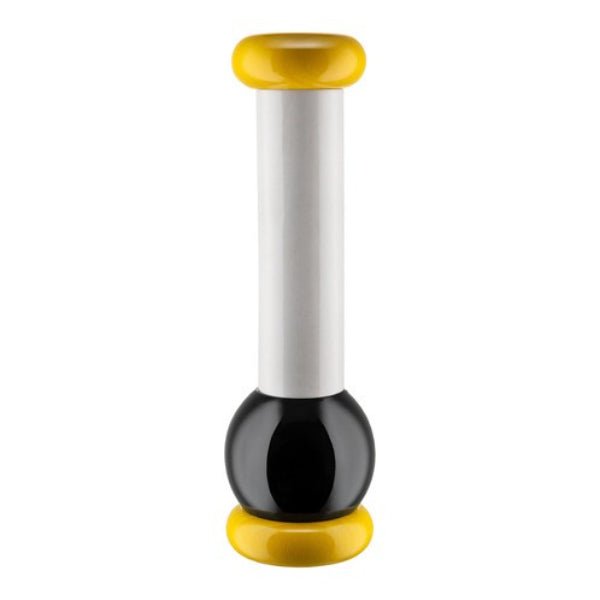 Alessi Pepper/Salt/Spice Mill Yellow/Black/White -Alessi