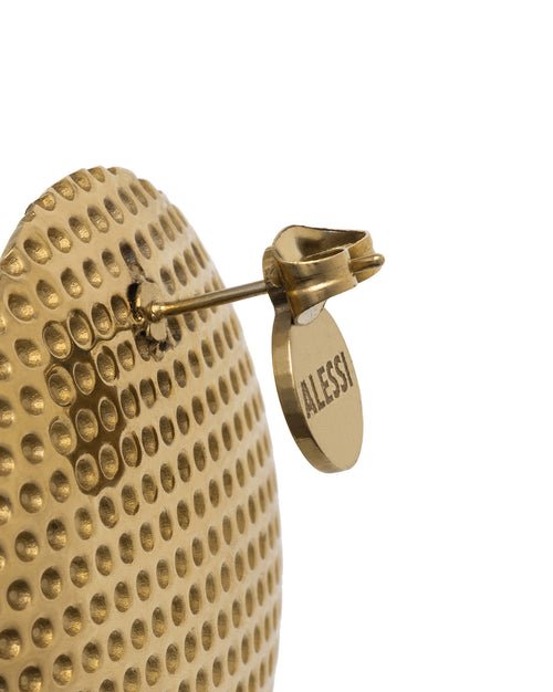 Alessi Pierced Acta Hypoallergenic PVD Gold -Alessi