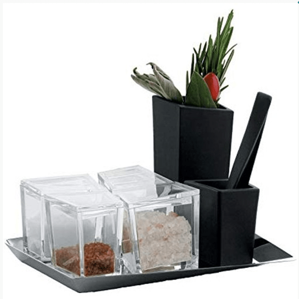 Alessi Salt Set Cum Grano Salis (Set ) -Alessi