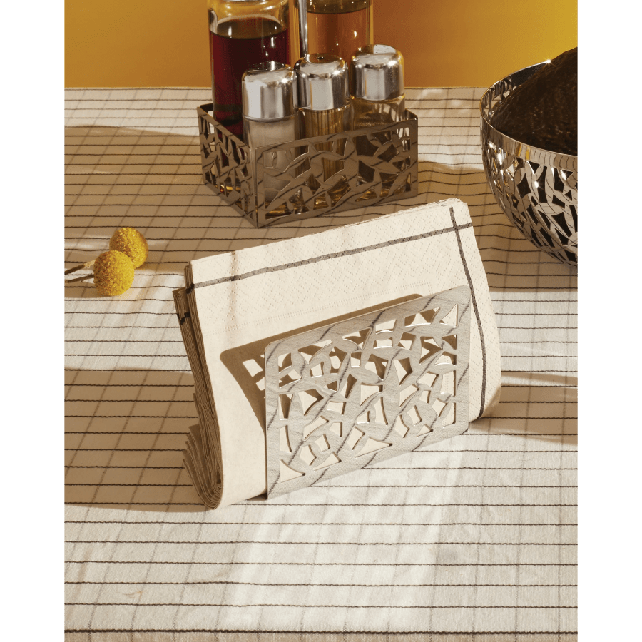 Alessi Serviette Holder Cactus Stainless Steel -Alessi