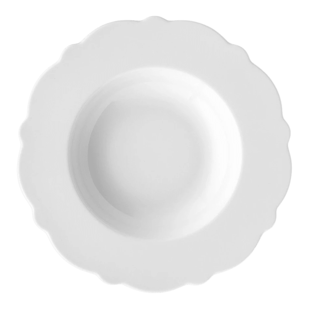 Alessi Soup Bowl Dressed Porcelain Each -Alessi