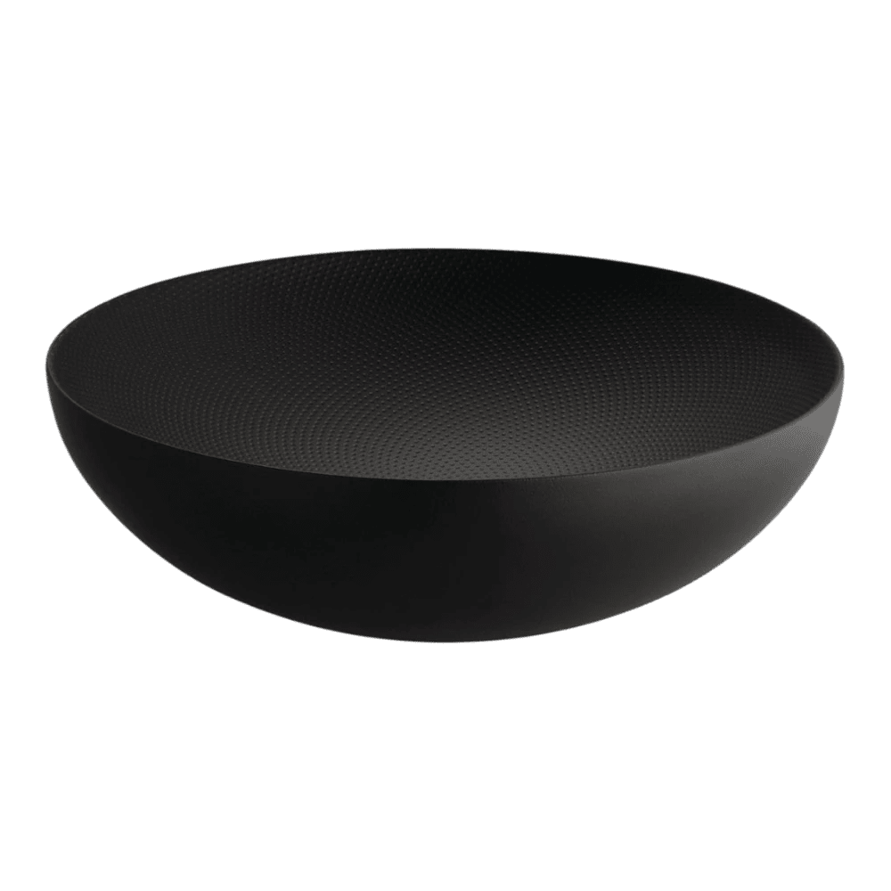 Alessi Urbino Double Wall Bowl Black 32cm -Alessi