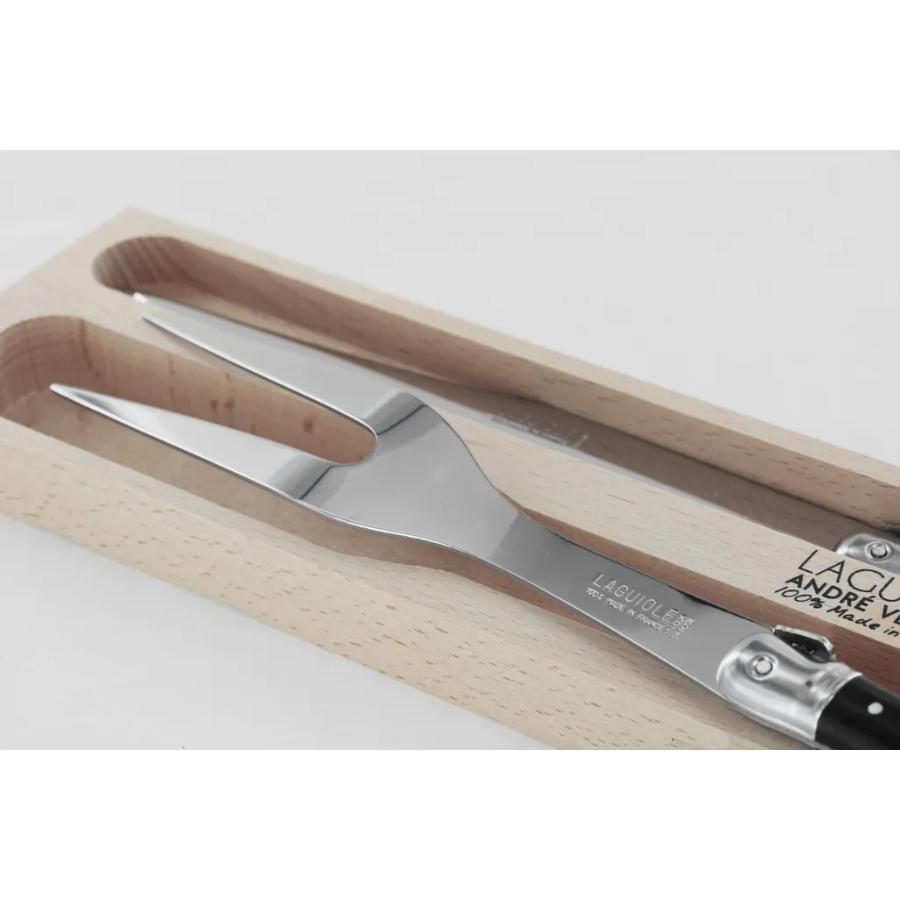 Andre Verdier Carving Set, Set of 2 - Black -Verdier