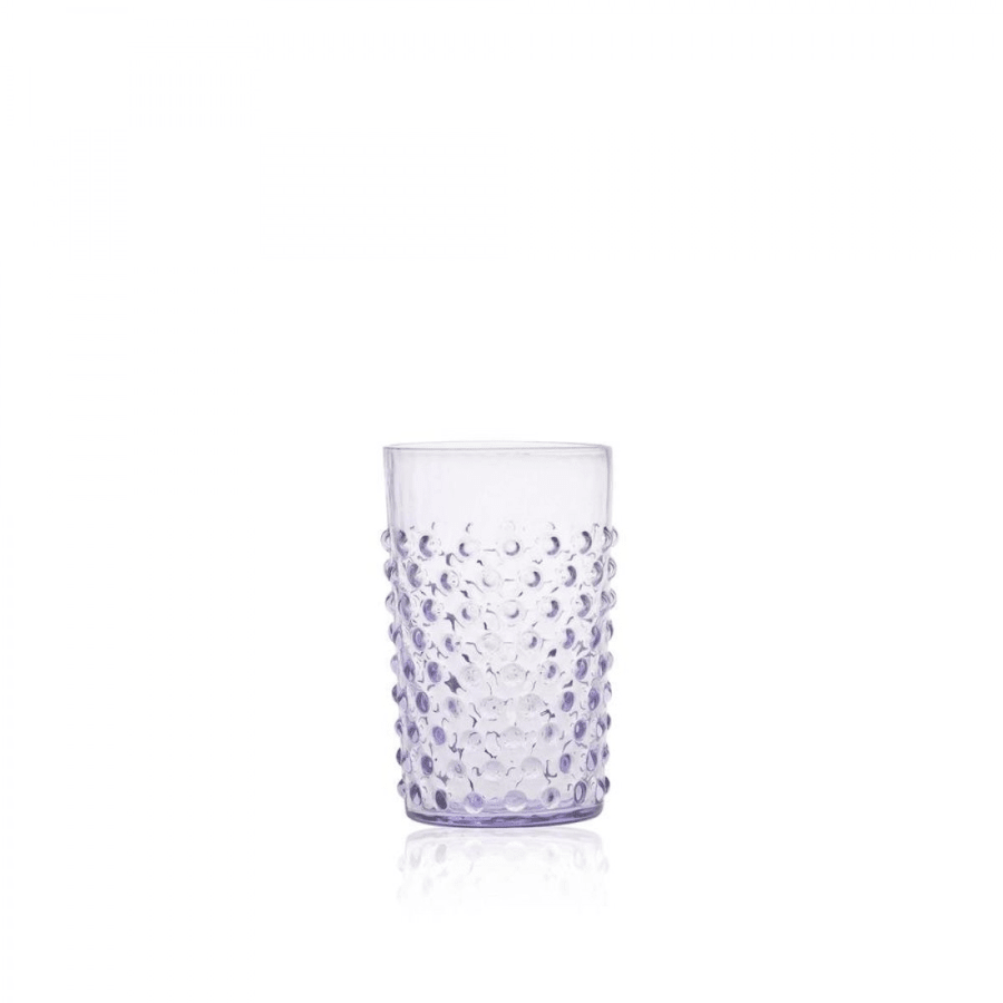 Anna Von Lipa Hobnail Glass Lilla Set of 2 -Spilhaus
