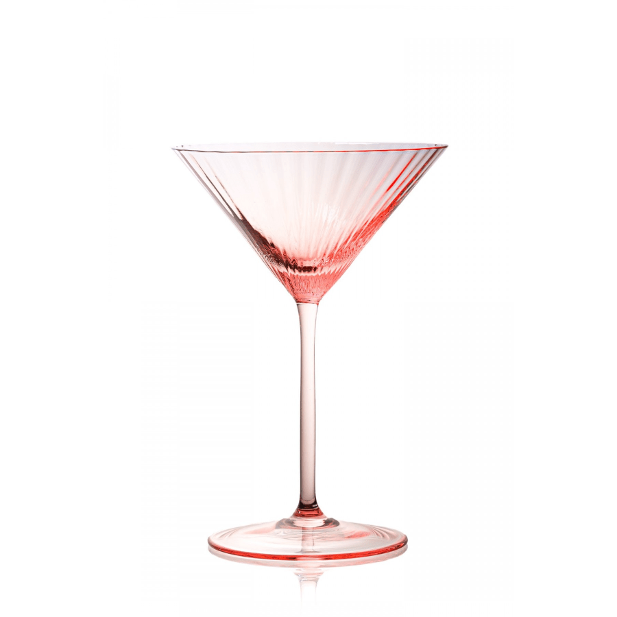 Anna Von Lipa Lyon Martini glass Rosa (Set of 2) -Spilhaus