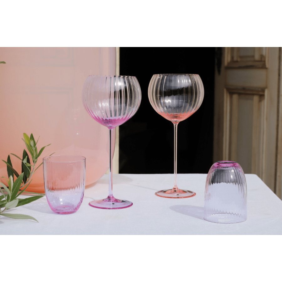 Anna Von Lipa Lyon Red wine Lilla (Set of 2) -Spilhaus