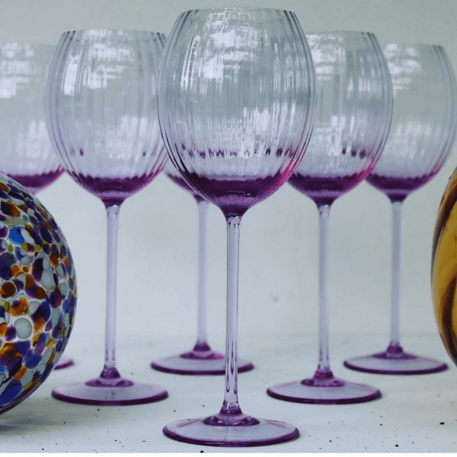 Anna Von Lipa Lyon White wine Lilla (Set of 2) -Spilhaus