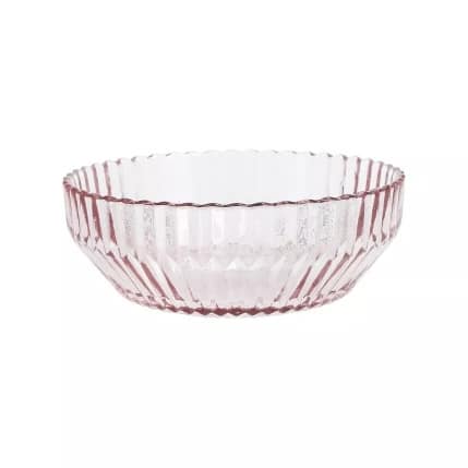 ARCHIE Glass Bowl 16cm Pink Set of 4 -United Tables
