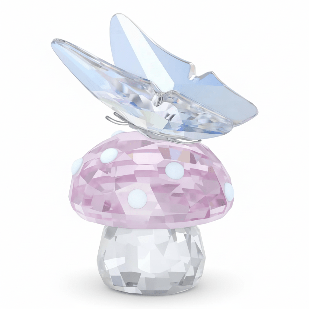 Ariana Grande x Swarovski Mushroom and Butterfly -Swarovski