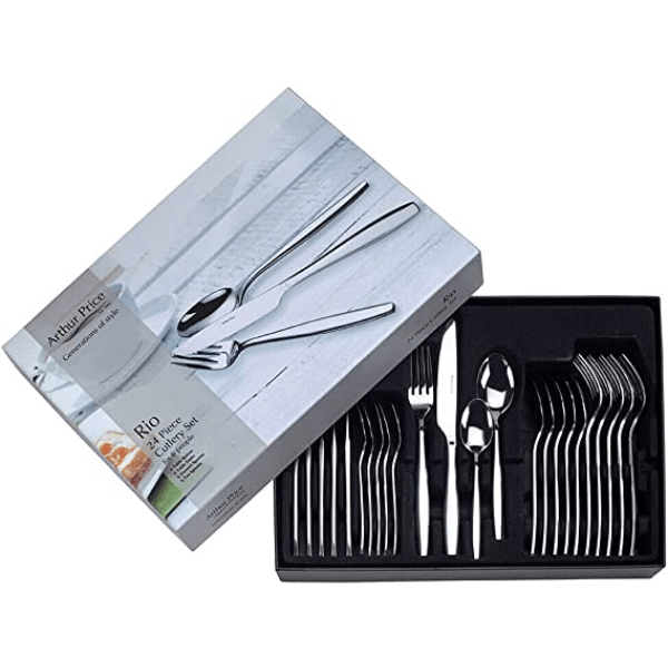 Arthur Price Arthur Price Cutlery Set Rio 24Pc Box Stainless Steel -Arthur Price