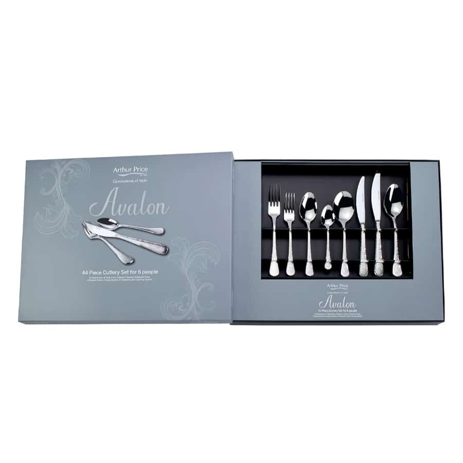Arthur Price Avalon Stainless Steel 44 Piece Box Set -Arthur Price