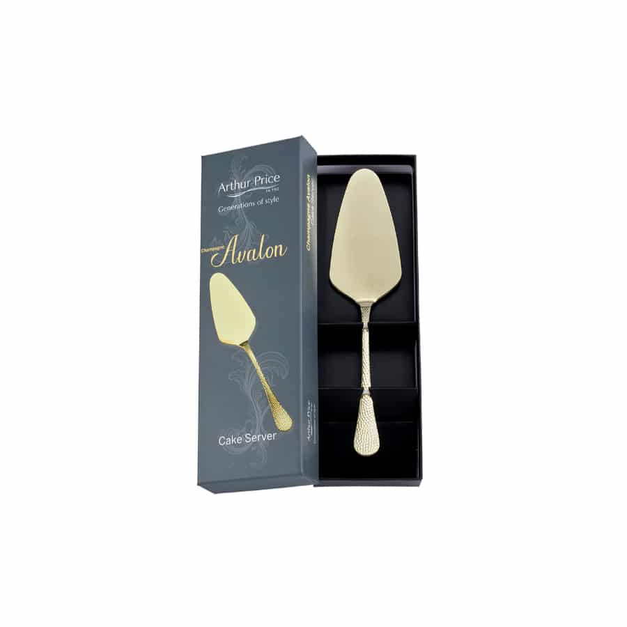 Arthur Price Cake Server Champagne Avalon -Arthur Price