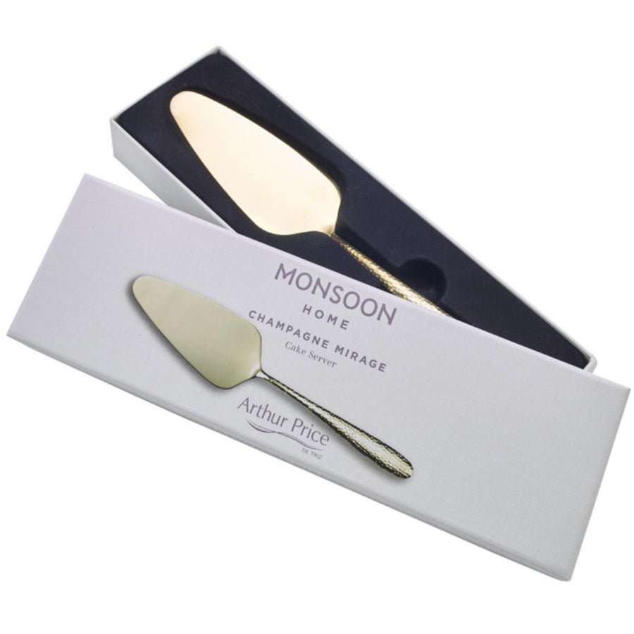 Arthur Price Cake Server Champagne Mirage -Arthur Price