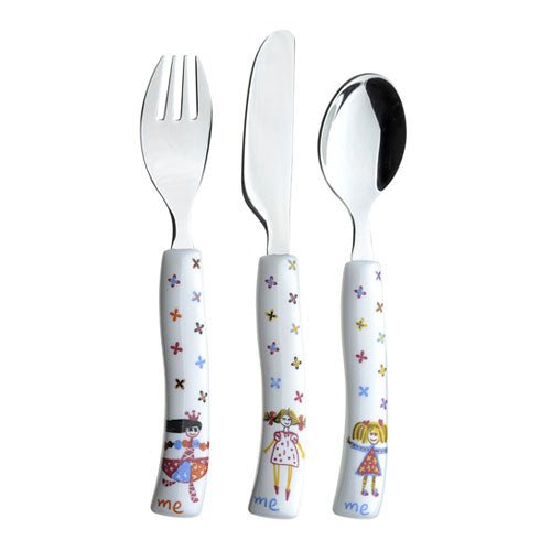 Arthur Price Child Cutlery Set Cherish Me Girls (Set Of 3) -Arthur Price