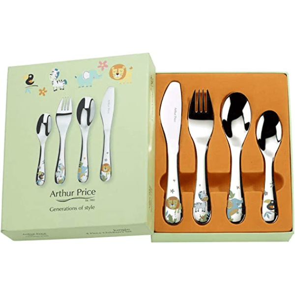 Arthur Price Child Set Cherish Me Jungle (Set Of 4) -Arthur Price