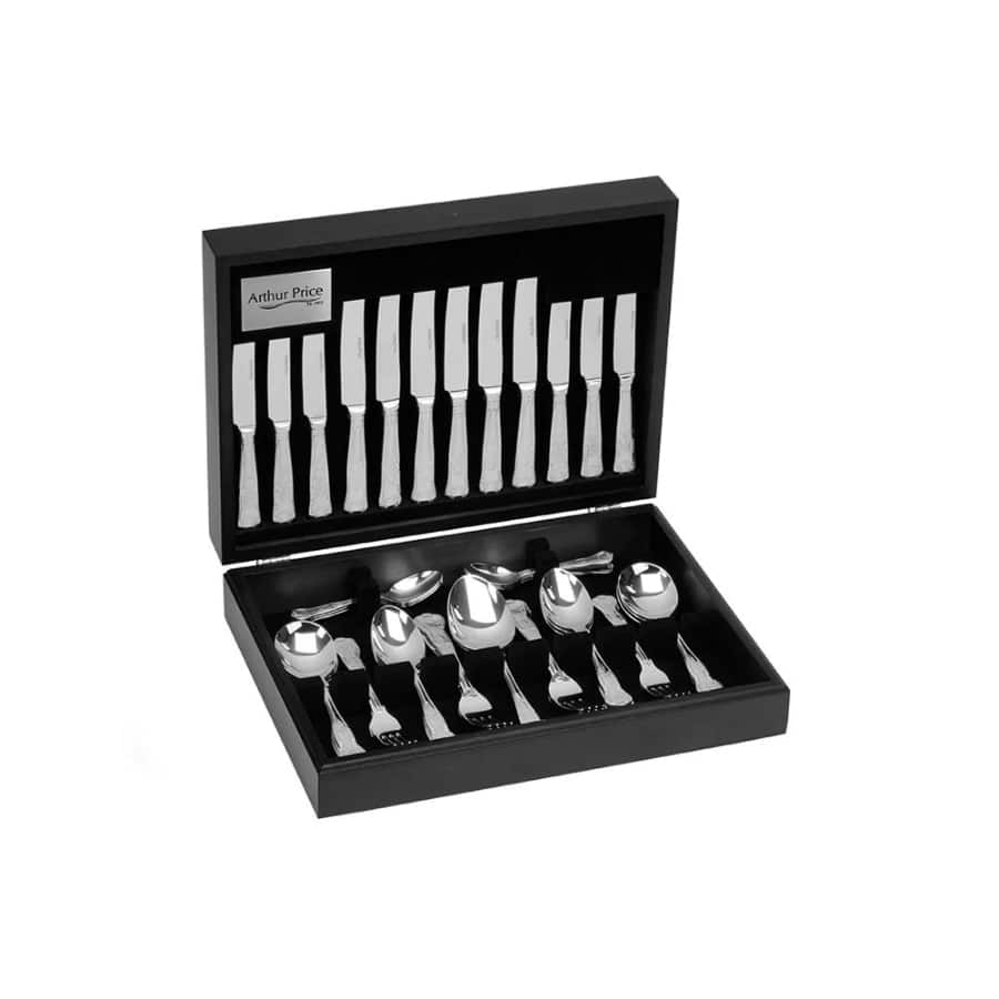 Arthur Price Cutlery Canteen Set Kings 124 Piece Stainless Steel -Arthur Price