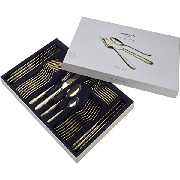 Arthur Price Cutlery Champagne Monsoon Mirage 32pc Box Set -Arthur Price