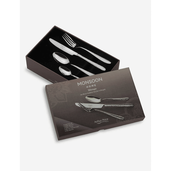 Arthur Price Cutlery Monsoon Mirage 16 Piece Box Set -Arthur Price