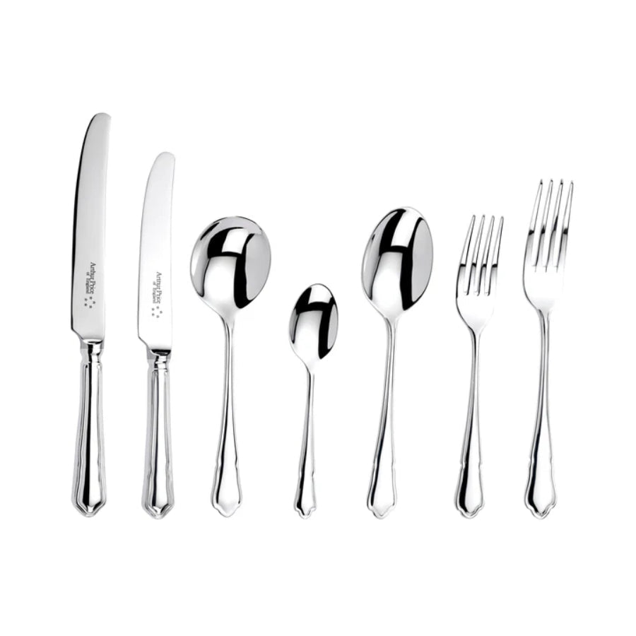 Arthur Price Cutlery Set Dubarry 44 Piece Box Stainless Steel -Arthur Price