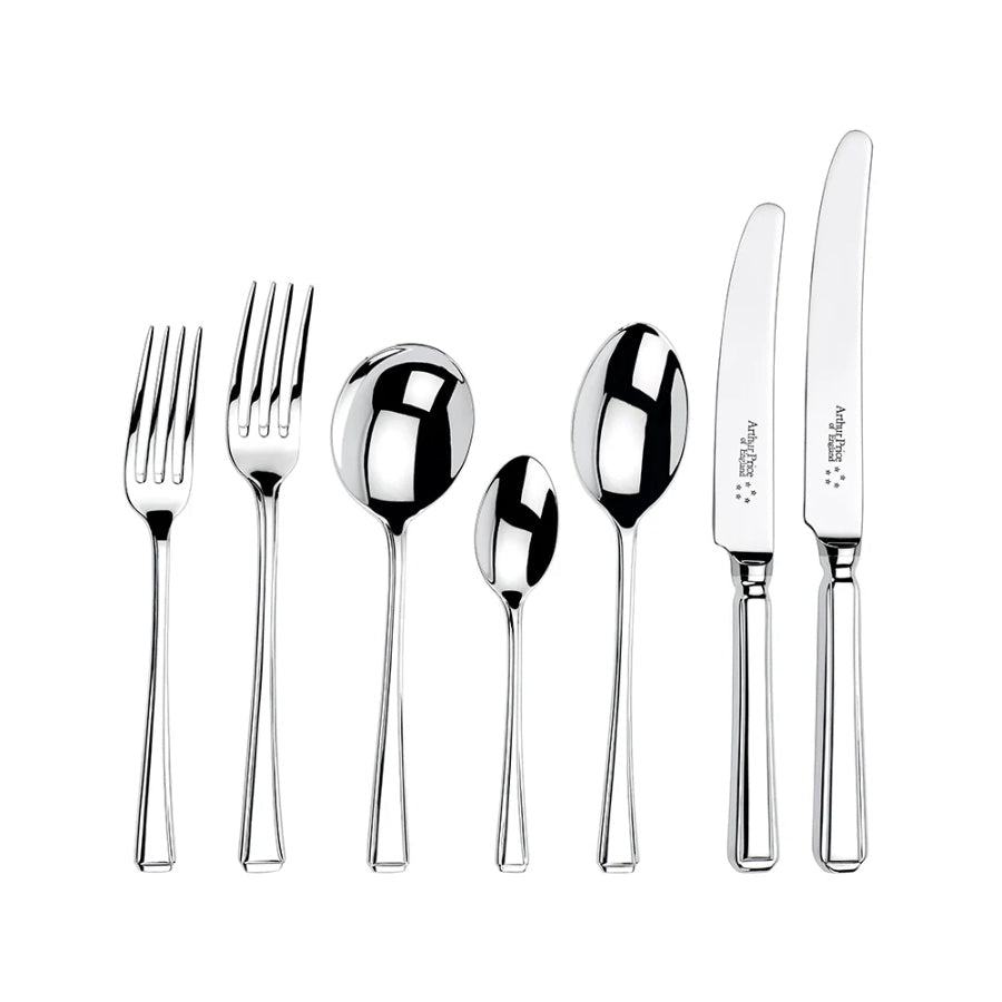 Arthur Price Cutlery Set Harley 88 Piece Stainless Steel -Arthur Price